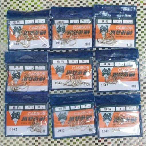 Diskon Mata Kail Carbon Jepang 1042 (Brown Lubang)