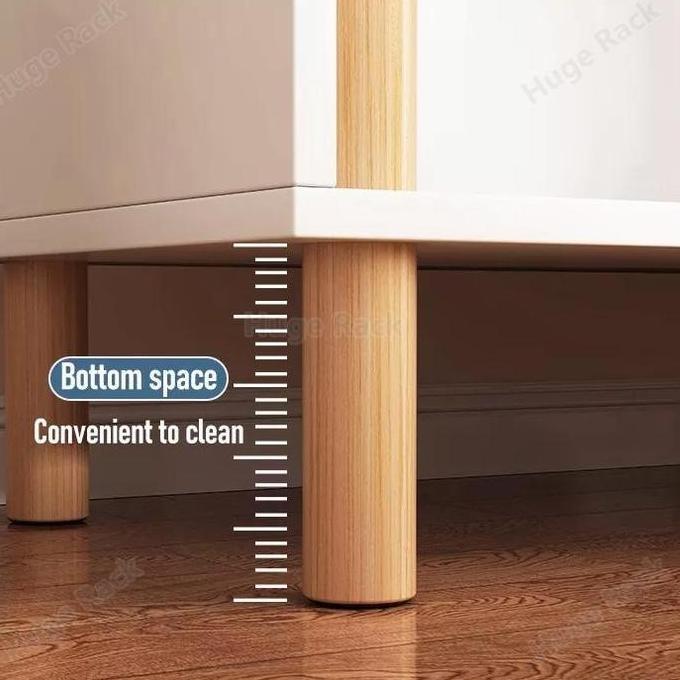 TERLARIS Rak Buku Minimalis Kayu aguna Susun/Rak Susun Kayu Penyimpanan Praktis rak susun aguna/rak 