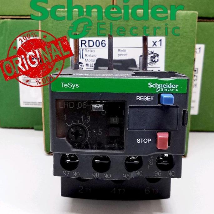 Overload Schneider New Original Lrd06 1-1.6A/Overload Lrd 06 Overload Schneider Lrd06 Thermal Overlo