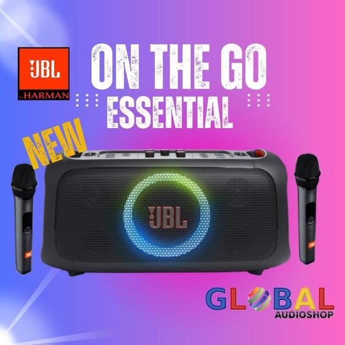 Terlaris Jbl Partybox Onthego Essential Original With Mic Wireless On-The-Go Portable Ori