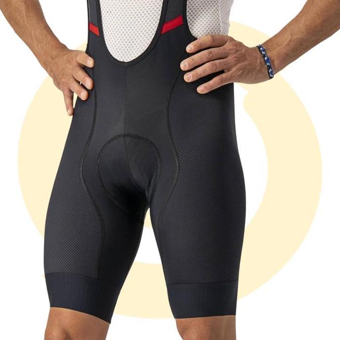 Bib Short Celana Sepeda Castelli Competizione Black