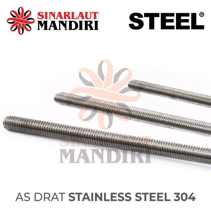 Asdrat Stainless Steel 304 / Long Drat / As Drat SS 304 (1M) M8