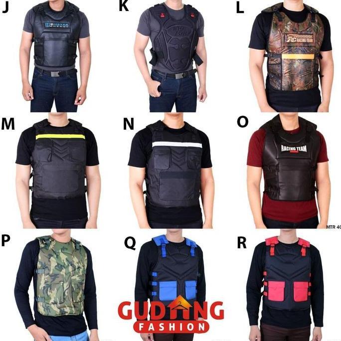 Rompi Motor Army Pria Dewasa Anti Angin