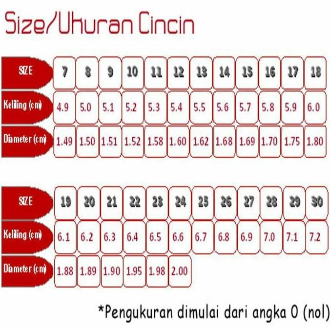 Cincin Emas Putih Couple G.