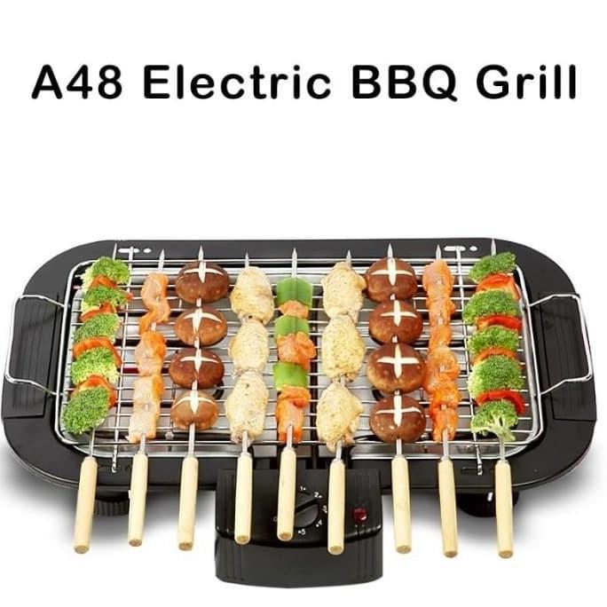 Terjangkau Multi Grill Pan Listrik / Pan Pemanggang Elektrik / Panggangan Listrik