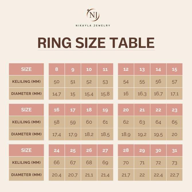 Nikayla Jewelry - Cincin Tunangan Perak Couple Murni Asli Elegant Silver 950 - Couple Rings