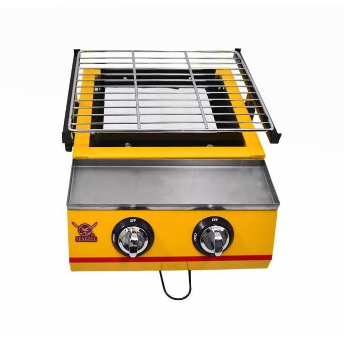 Spesial Roaster Panggangan Seagull / Kompor Bbq / Roaster 2 Tungku Sg-K111