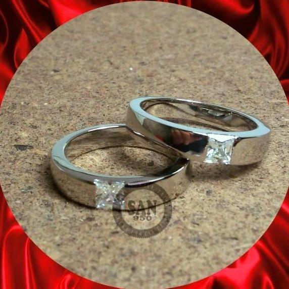 cincin pernikahan emas putih palladium reques