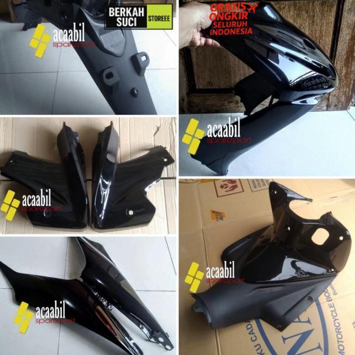 Prermium Cover Body Tameng Depan Tengah Samping Revo Absolute / Revo Dx Hitam