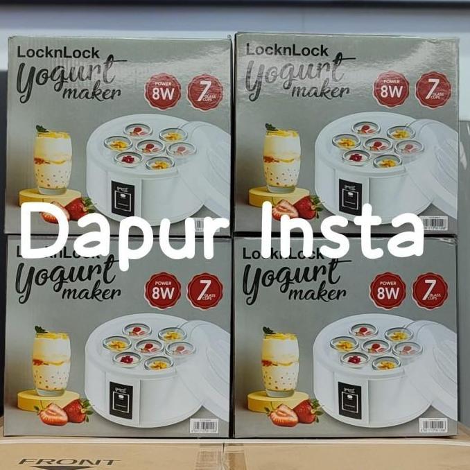 Terlaris Termurah Lock N Lock Yogurt Maker Original Asli Lock & Lock Food Grade, Stainless Inner Pot