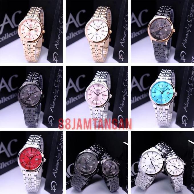 JAM TANGAN PRIA WANITA ALEXANDRE CHRISTIE AC8348 / 8348 ANALOG