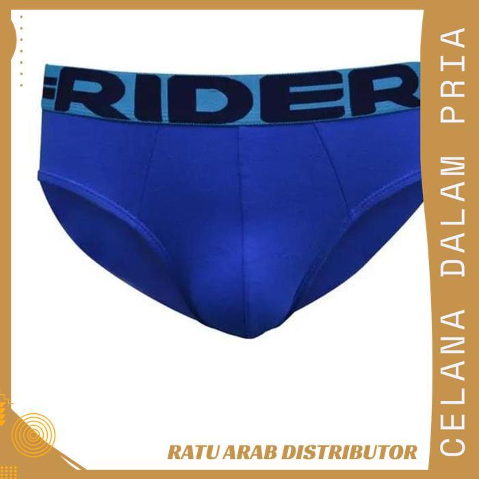 3 PCS CELANA DALAM PRIA RIDER SPORT MINI BRIEF - CD PRIA RIDER (1 BOX ISI 3 PCS) KATUN BOXER NYAMAN 