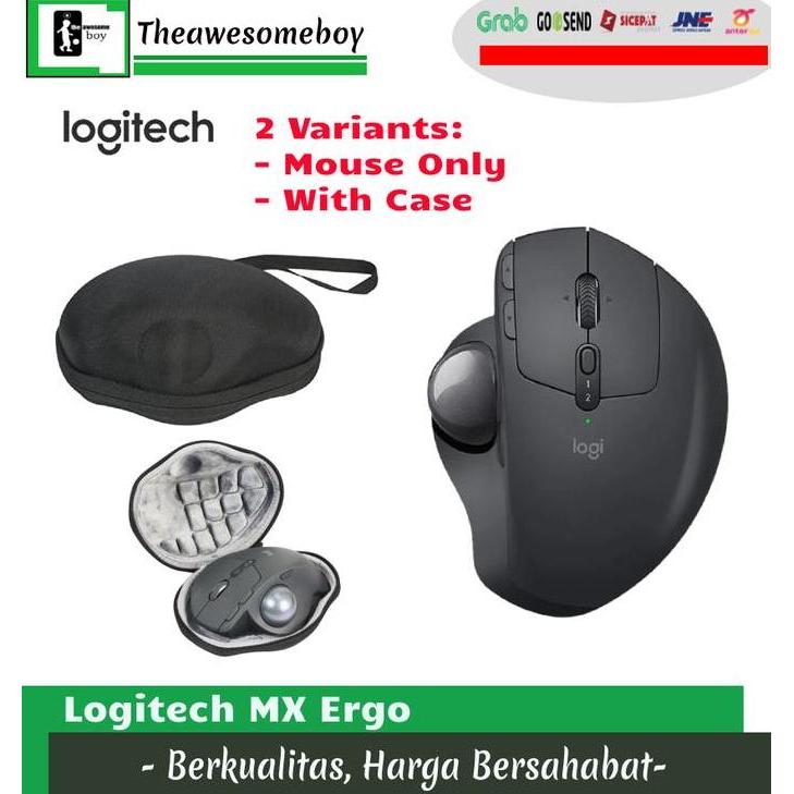 Logitech MX Ergo Mouse Wireless Bluetooth Trackball Mouse