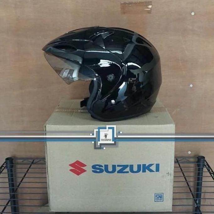 New- HELM SUZUKI ORIGINAL SNI | HALF FACE ORI STANDAR PABRIK KONDISI BARU
