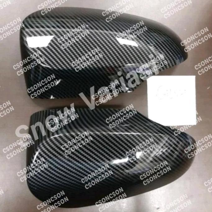 Cover Spion Mobil Toyota Calya Sigra 2016 2020 2022 2023 2024 Carbon Termurah