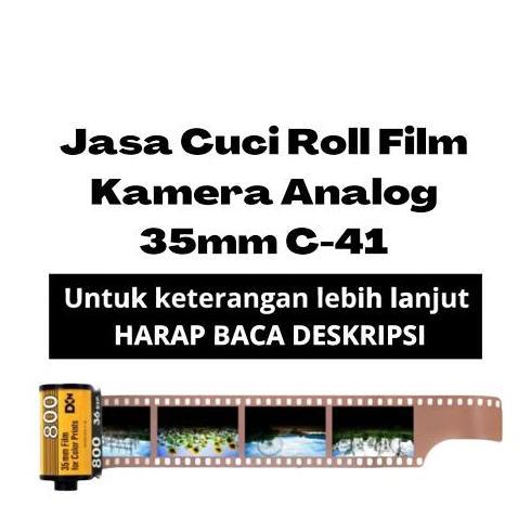 Jasa Cuci Roll Film Kamera Analog 35mm C-41