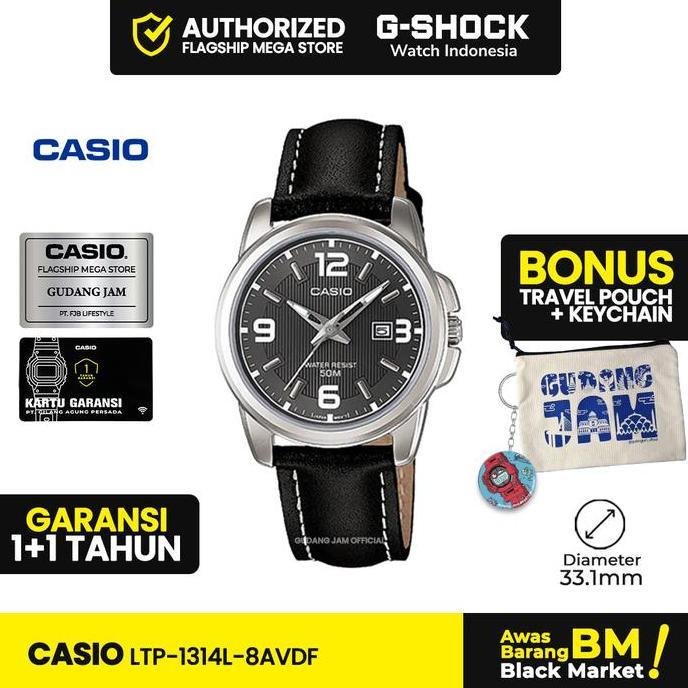 Casio General LTP-1314L-8AVDF | Jam Tangan Wanita Cewek | | Anti Air | Orinal | Casio Woman Watches 