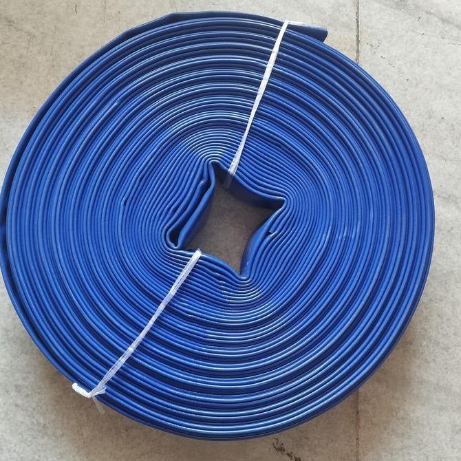 MAXPUMP Selang Terpal Suny Hose 6 Inch Biru 25 Meter untuk Irigasi & Pembuangan Air Tekanan 3 Bar Se