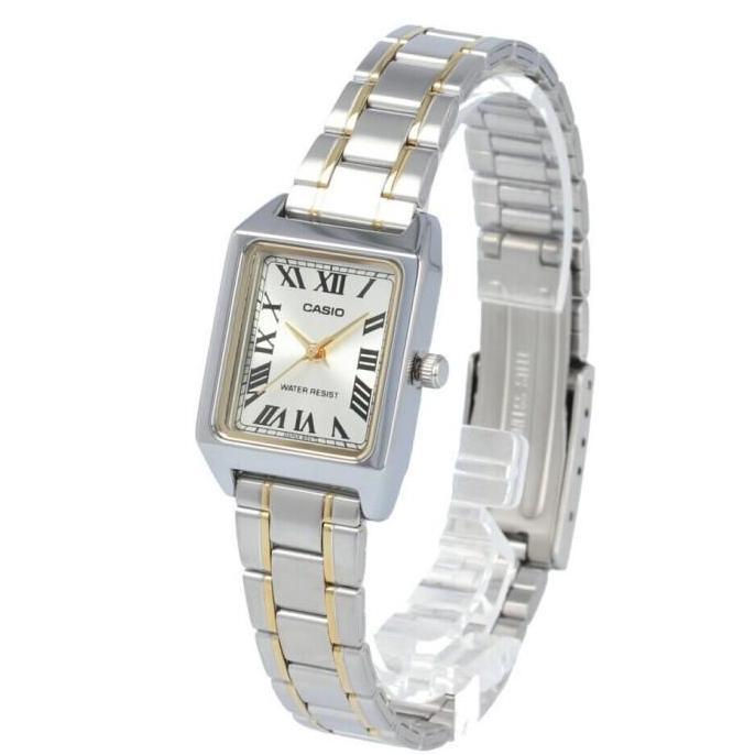 CASIO LTP-V007SG LTP-V007L Jam Tangan Wanita Romawi Free Strap