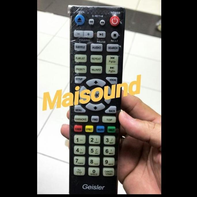 REMOTE STANDARD KARAOKE PLAYER GEISLER