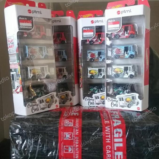 hotwheels culinary cars made in indonesia limited edition kode 1243