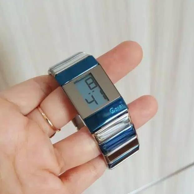 Jam Tangan Alexandre Christie AC 9100 LH Rantai Silver Blue Wanita Ori