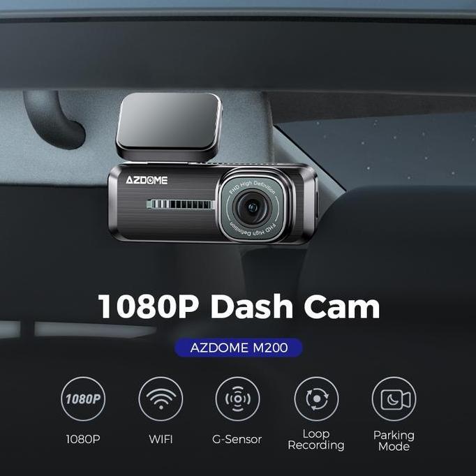 Azdome M200 Full Hd Dashcam Dash Cam Car Camera Kamera Mobil Kualitas Terbaik Harga Termurah