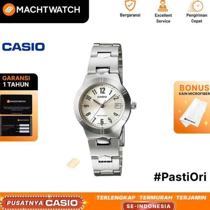 Jam Tangan Wanita Casio Standard LTP-1241D-7A2DF LTP1241 LTP-1241D Silver Dial