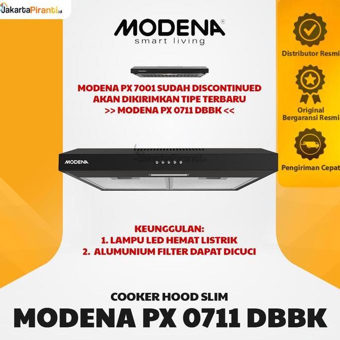 Cooker Hood Modena PX 7001 Slim Hood Modena 70 cm - PROMO Promo Premium