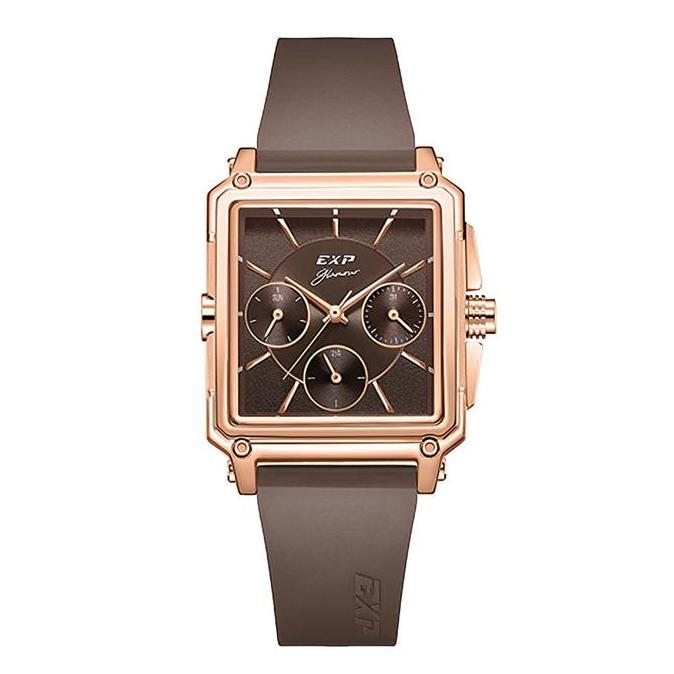 Jam Tangan Wanita Expedition EXP 6618 / E 6618 / E6618 Rubber Orinal Quartz