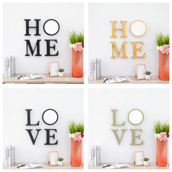 Promo INFORMA PAJANGAN DINDING HOME LOVE / DEKORASI RUMAH / HOME WALL DECORATION Diskon