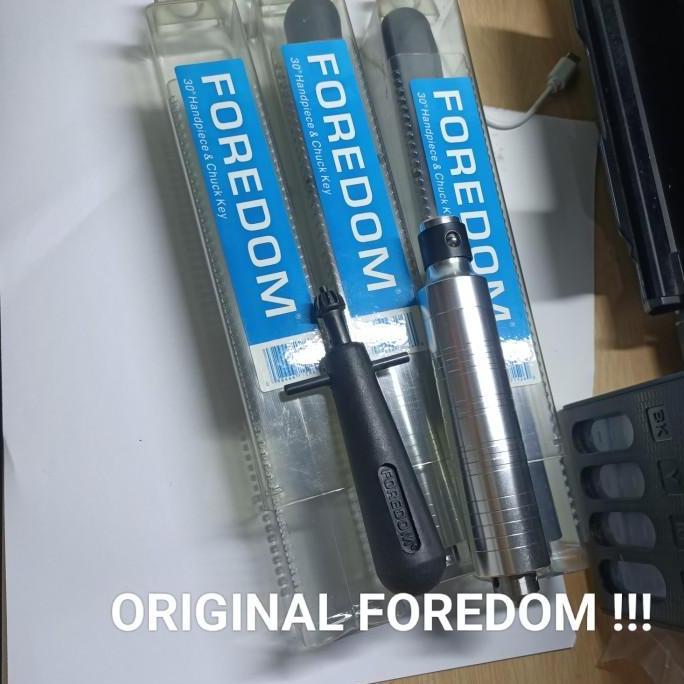 Handpiece 4Mm Foredom Original Cabutan Unit / Kepala Bor Gantung Cc30