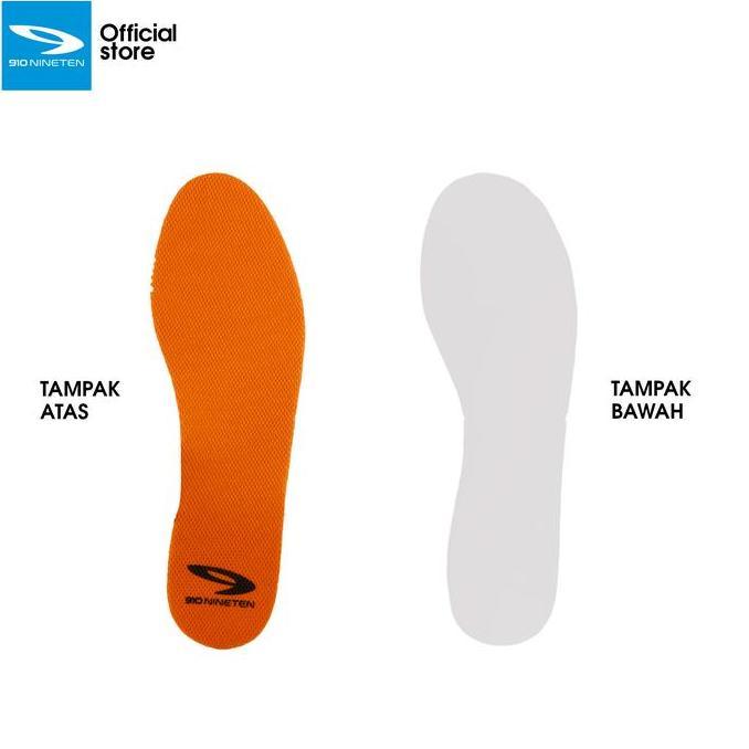 910Nineten Shoes Lynx Rv-Lite Sportstyle- Abu-Abu/Jingga