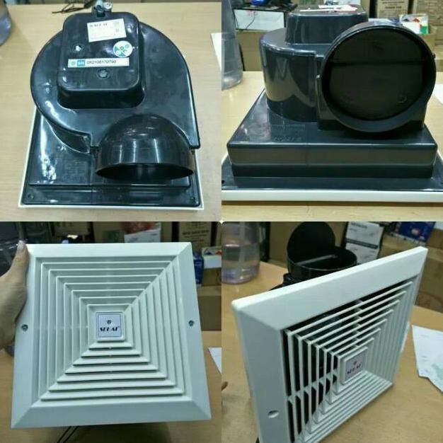Kipas Angin Hisap / Sedot Plafon Sekai exhausfan MVF 893 - Sekai MVF893 Ceiling Exhaust 8 inch