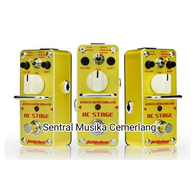 PEDAL EFEK GITAR TOMSLINE AAS-3 ACOUSTIC GUITAR SIMULATOR AAS3 / AAS 3 ORIGINAL DAN TERPERCAYA