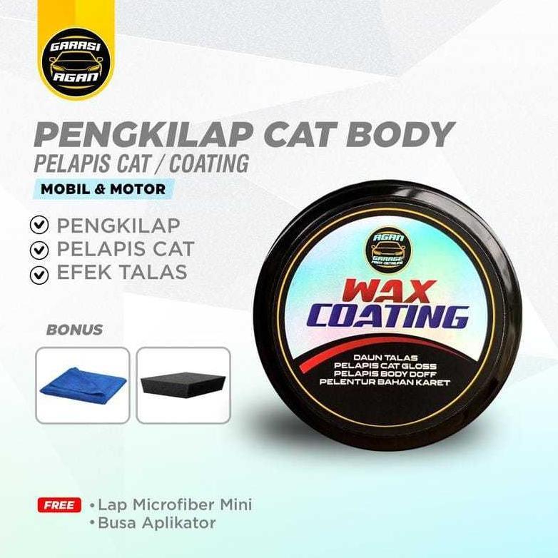 New Garasi Agan Jakarta Wax Coating 100Gr Body Mobil / Pengkilap Body Mobil / Pengkilap Body Mobil T