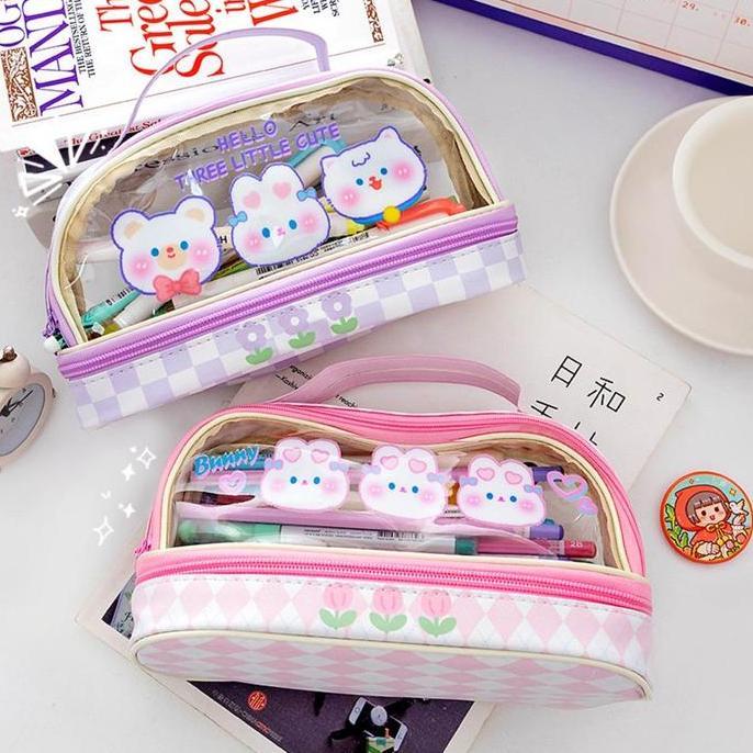 veronaika - paket jurnal set diary pulpen stiker washi tape imut pastel