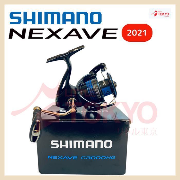 Reel Shimano Nexave Fi (2021) 1000 C2000S 2500 2500S 2500Hg C3000 C3000Hg 4000 4000Hg C5000Hg Spinni