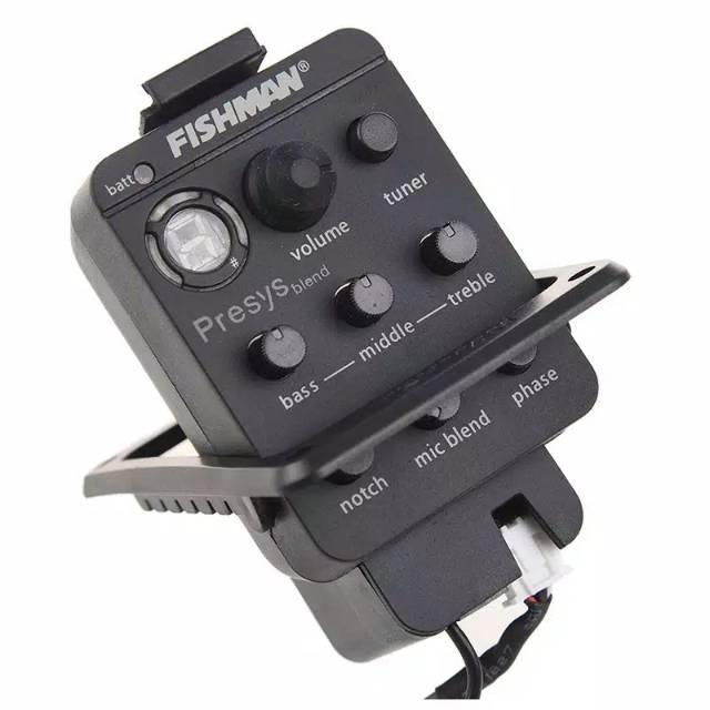 Equalizer Fishman Presys Blend Eq 7545 R Preamp Gitar Pickup Original Dan Terpercaya