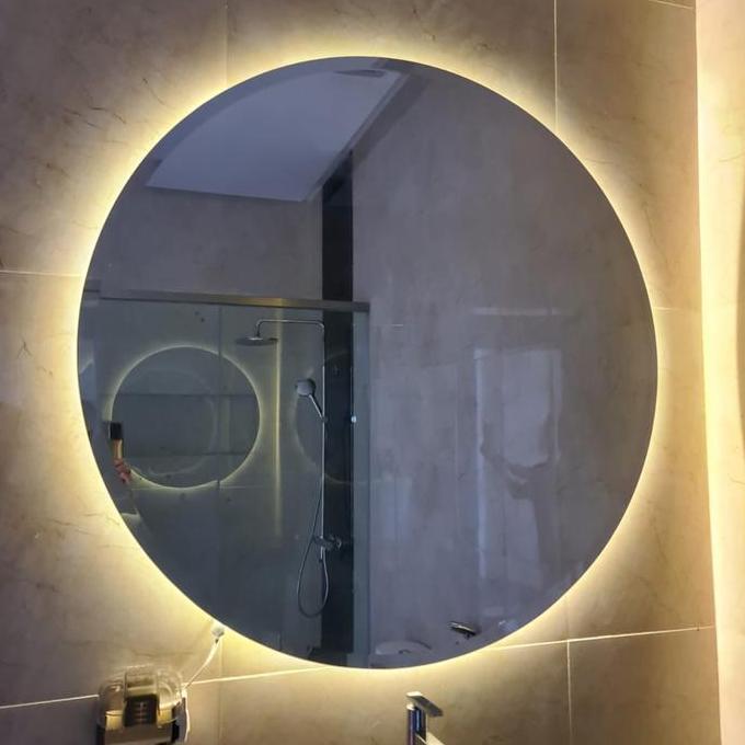 CERMIN KAMAR MANDI / CERMIN WASTAFEL / CERMIN DINDING BULAT LED