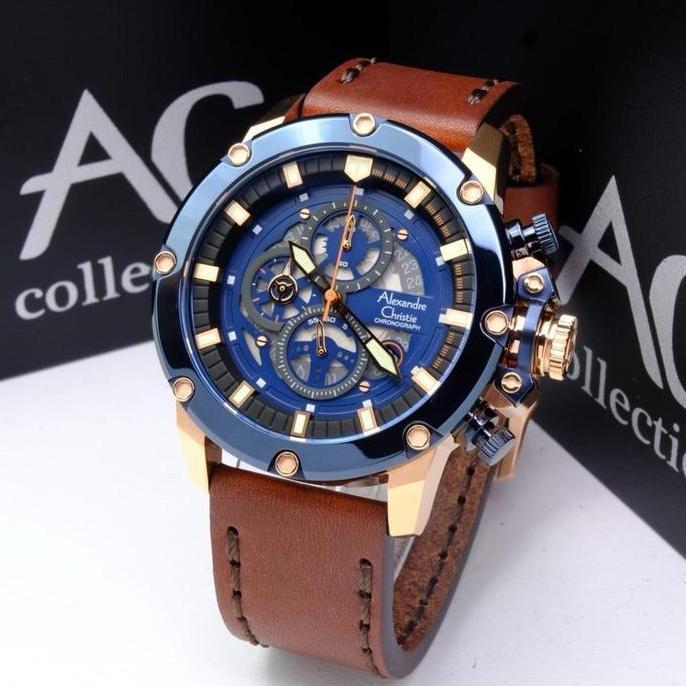 Jam Tangan Pria Alexandre Christie Ac6564 Ac 6564