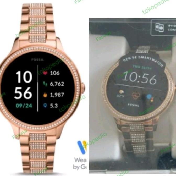 Fossil Smartwatch Gen 5 / 5e FTW6072 Rosegold Rose Gold stainless