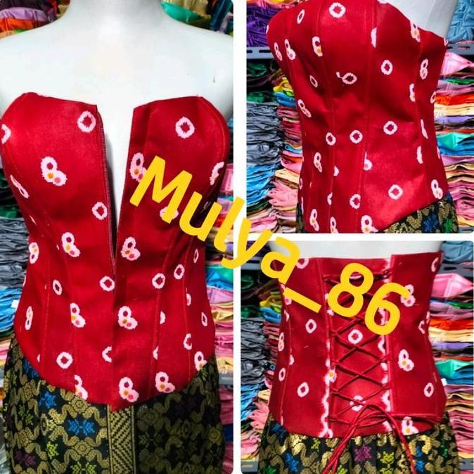 DS Kamisol Jumputan /Kemben Katun Batik Jumputan Wanita