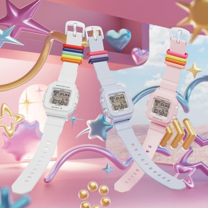 Casio BABY-G BGD-10L-4DR Jam Tangan Wanita Dital BabyG BGD-10L-4 BGD10 BGD 10L 4DR