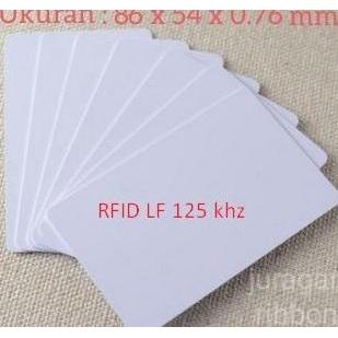 Sale Id Card Rfid Lf 125 Khz Blank Inkjet Id Card Perkotak Kartu