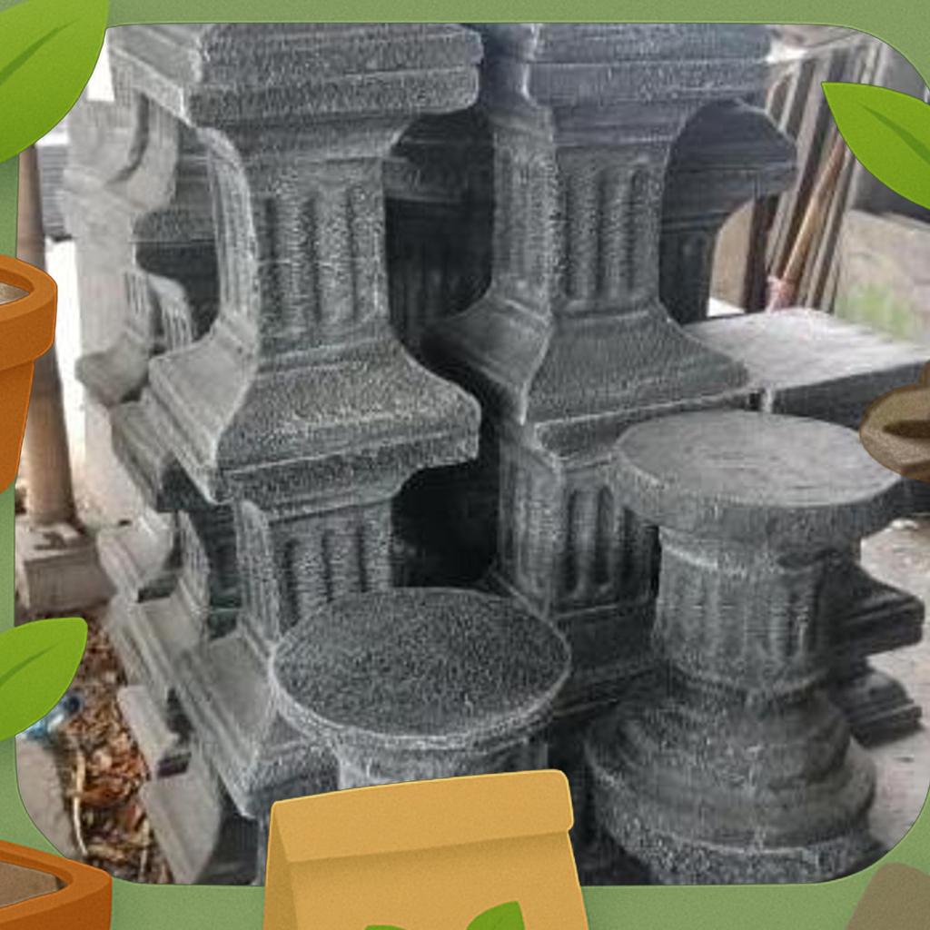 Tatakan Pot / Pilar Semen Ukuran 30 Cm