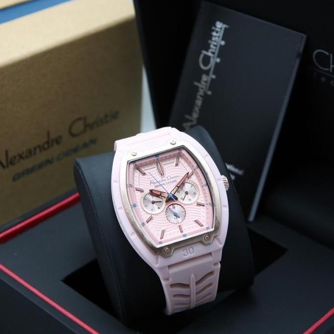 [ORINAL] Jam Tangan Alexandre Christie 2971 AC 2971 GREEN OCEAN