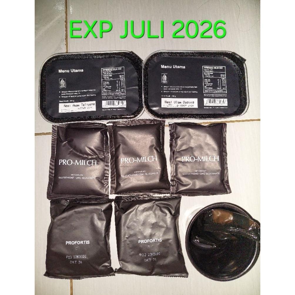 SATU DUS NARAGA PLUS Ransum tni nasi kaleng makanan tni EXP FEBRUARI 2026 FREE BUBBLE