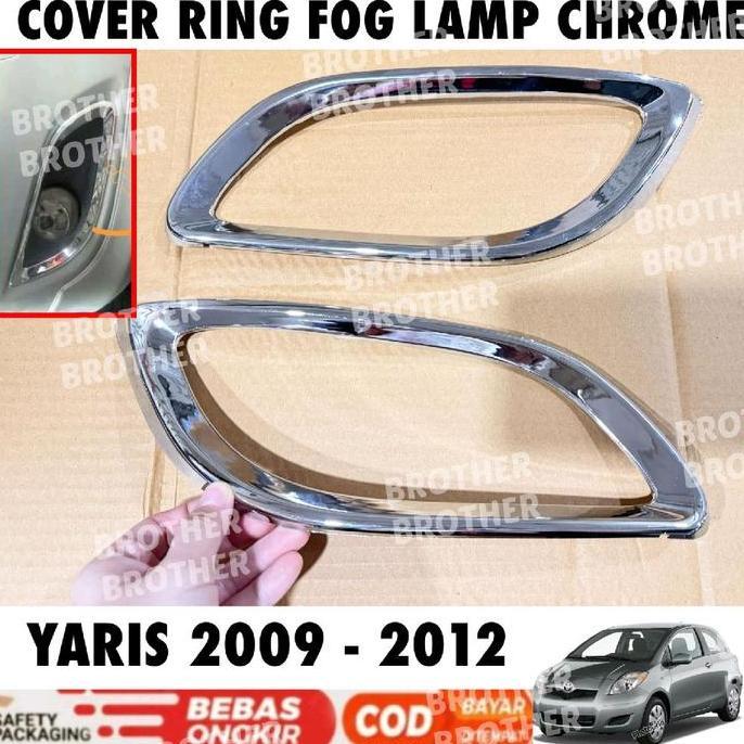 Cover Fog Lamp Yaris 2009 2010 2011 2012 Ring Foglamp Chrome Forsale