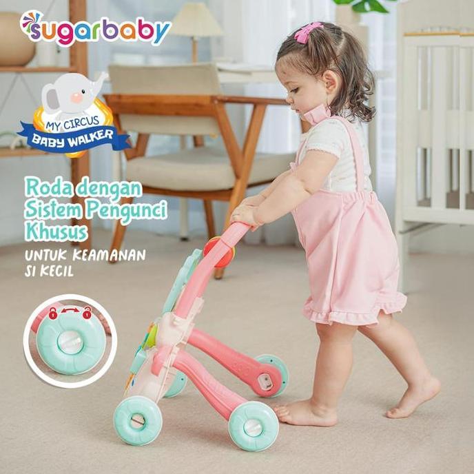 Moms_ Sugarbaby Mycircus Walker Activity Walker Push Walker | Sugarbaby Little Zoo / Activity Walker